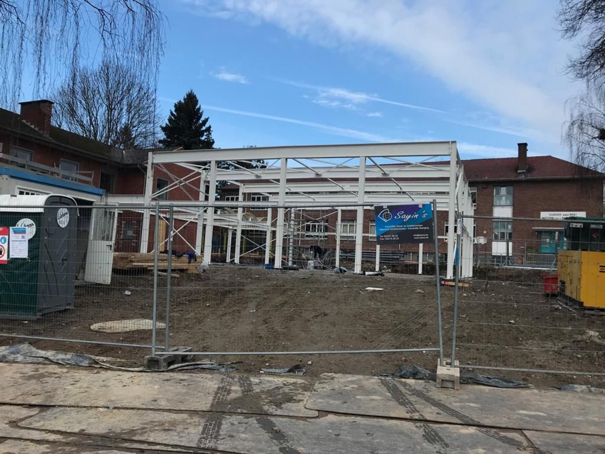 Realisatie 2 van Sayin's BVBA: industriële straal- en schilderwerken
