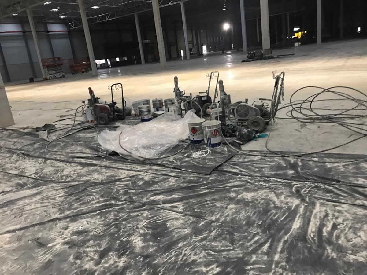 Realisatie 25 van Sayin's BVBA: industriële straal- en schilderwerken