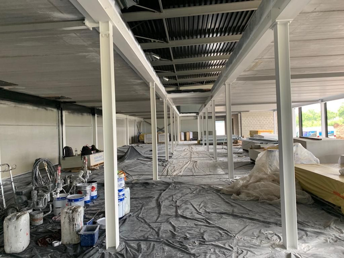 Realisatie 27 van Sayin's BVBA: industriële straal- en schilderwerken